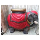POTTERY ELEPHANT PLANT STAND