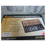GRIZZLEY 12pc WOOD CARVING CHISEL SET