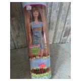 PRETTY FLOWERS BARBIE DOLL