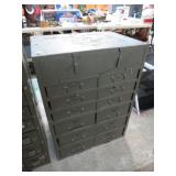 METAL MILITARY ORGANIZER CABINET
