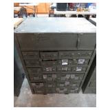 METAL MILITARY ORGANIZER CABINET