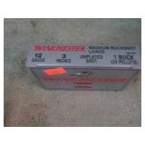 5-- 12ga 3" #1 BUCK SHOTGUN SHELLS