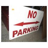NO PARKING SIGN