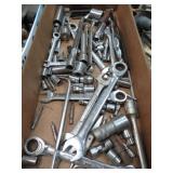 ASSORTED WRENCHES & SOCKETS