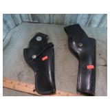 2-- PISTOL HOLSTERS