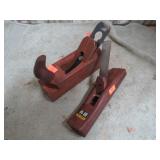 2-- WOODEN HAND PLANES