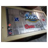 COORS SUPERBOWL 2003 MIRROR SIGN