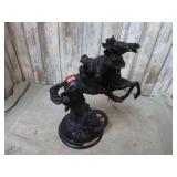 BRONCO RIDER RESIN FIGURINE