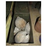 AMMO CAN W/ LEAD INGOTS