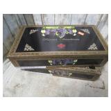 2-- WOODEN CIGAR BOXES