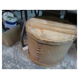WOODEN CHEESE BOX