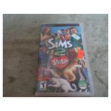 PSP SIMS PETS VIDEO GAME