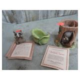 WOODLAND ANIMAL FIGURINES
