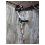 WALKING CANE W/ ARM BRACE