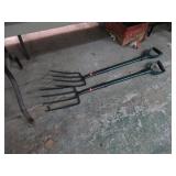 2-- POTATO PITCH FORKS