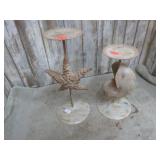 SEASHELL CANDLE STANDS