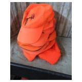 12-- DAY GLOW ORANGE HUNTING HATS