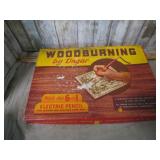VINTAGE WOOD BURNING SET