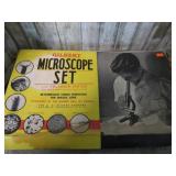 VINTAGE GILBERT MICROSCOPE SET