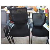 3-- OPEN PLAN CONFERENCE ROOM CHAIRS