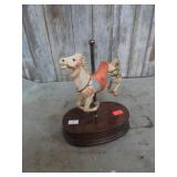 CAROUSEL HORSE MUSC BOX