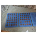 PARTIAL LINCOLN CENT BOOK