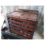ANTIQUE EGG CRATE