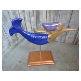 MERMAID STATUE -- HAS CHIP IN RIM