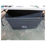 2-- 45gal STORAGE TUBS & LIDS