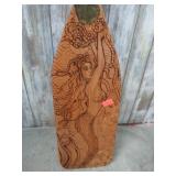 DECORATIVE BOAT OAR & MERMAID