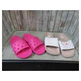 CROCS & VANS SANDALS -- 7 / 9 & WOMANS 9