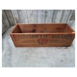 WOODEN CHEESE BOX