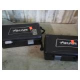 2-- XIKAR CIGAR CASES, CIGAR & LIGHTER