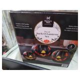 PRE LIT JACK-O-LANTERN SET