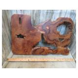 BURL WOOD WALL DECOR