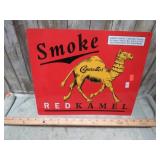 METAL RED KAMELCIGARETTES SIGN