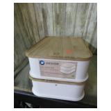 2-- BINS W/ LIDS