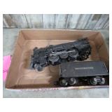 LIONEL 225E GUN METAL GARY ENGINE & TENDER