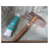 PICKHEAD UTILITY BELT FIREMAN'S AXE & ROPE