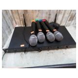 WIRELESS MICORPHONES & WU-419V RECEIVER