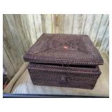 2-- WICKER BOXES