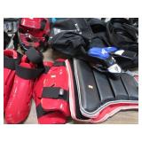 MARTIAL ARTS PROTECTIVE PADS & BAG