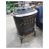 ANTIQUE MERIT WOOD STOVE HEATER