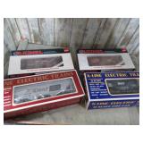 K-LINE & LIONEL MODEL TRAIN CARS