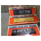 6-- LIONEL ERIE FREIGHT CARS IN BOXES