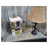 TABLE LAMP & LED FOUNTAIN