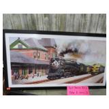 SIGNED PETER LERRO JR ERIE RR PRINT -- 16 of 1500