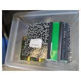 COMPSITION NOTEBOOKS,  CRAYONS & GLUE