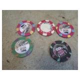 CASINO POKER CHIPS