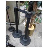 CROWD CONTROL STANCHIONS